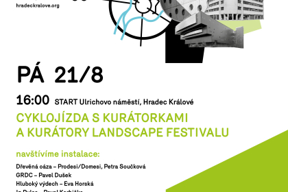 Cyklojízda s kurátorkami a kurátory Landscape festivalu 